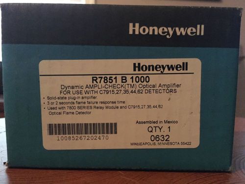 HONEYWELL BURNER CONTROL R7851B1000 Dynamic Optical Amplifier