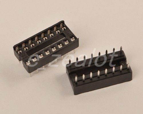 10pcs NEW 16 pins DIP IC Sockets Adaptor Solder Type Socket