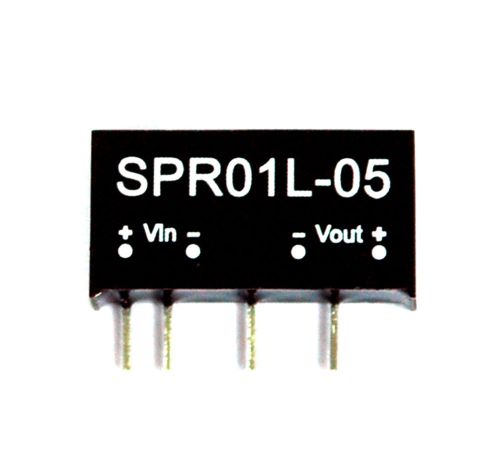 1pc SPR01L-05 DC to DC Converter Vin=5V Vout=5V Iout=200mA Po= 1W Mean Well MW