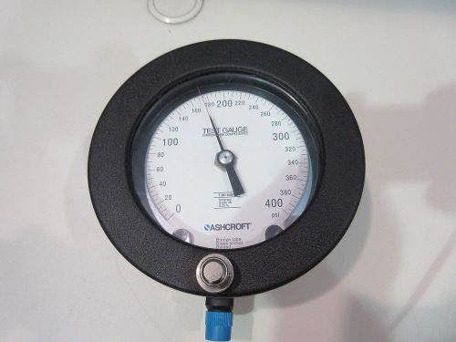 Ashcroft 45-1082-as-02l-400 psi pressure gauge 4 1/2 in for sale