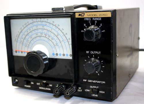 B &amp; k precision rf signal generator model 2050 dynascan corporation for sale