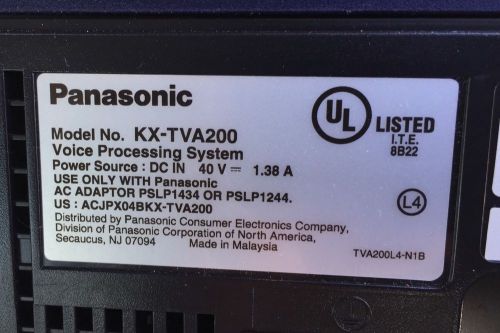 Panasonic KX-TVA200