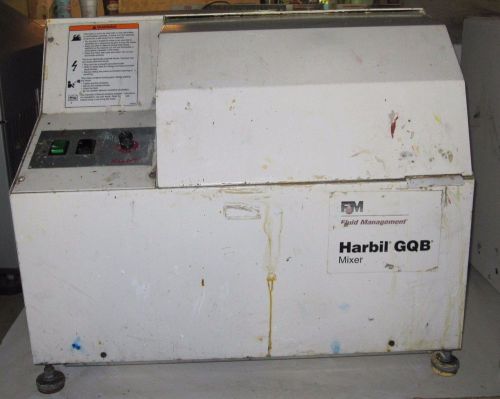Fluid Management Harbil GQB Paint Mixer Shaker Model 1000000 Lot # 123