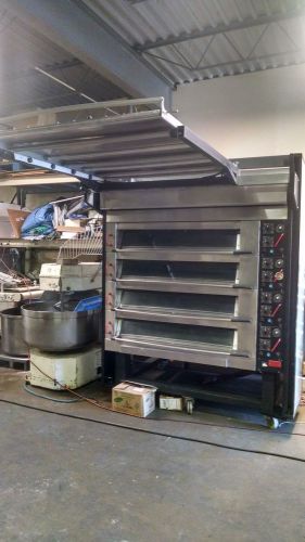 BONGARD FOUR DECK OVEN WITH LOADER