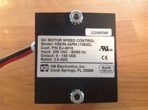 KB electronics KBDM-24PM dc motor speed control