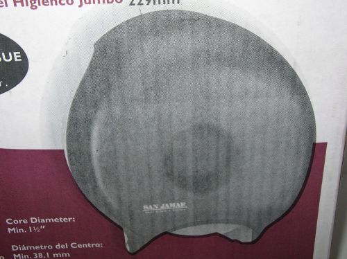 San jamar r2000tbk single 9&#034; jumbo bath tissue dispenser nib for sale