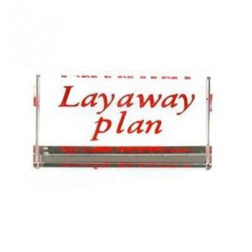 Display sign layaway plan jewelry countertop fixtures for sale