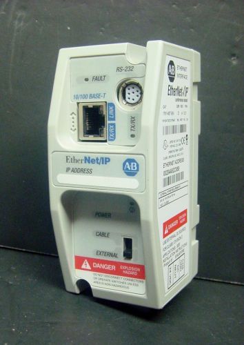1761-NET-ENI Ser D /A FW 3.21 MicroLogix Ethernet Interface Module Allen Bradley