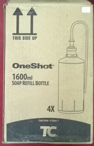 TC OneShot LOT OF 4 1600ml Refill Lotion Hand Soap w/Moisturizers 54 fl.oz.