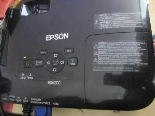 Epson EX5200 LCD Projector HDMI