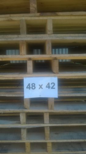 Wood Pallets/Skids 48&#034; x 42&#034; wide