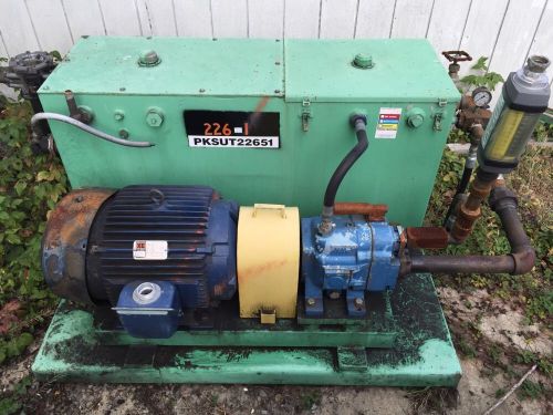 Vickers Hydraulic Pump PVB45 FRSF 20 CM11 40 HP Motor
