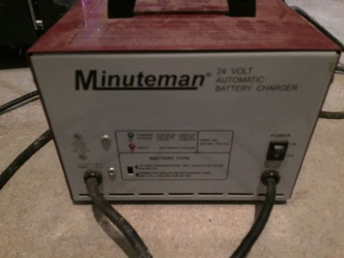 Minuteman 957100/957722 120Vac 12Amp Battery Charger For Vacuums &amp; Auto Scrubber