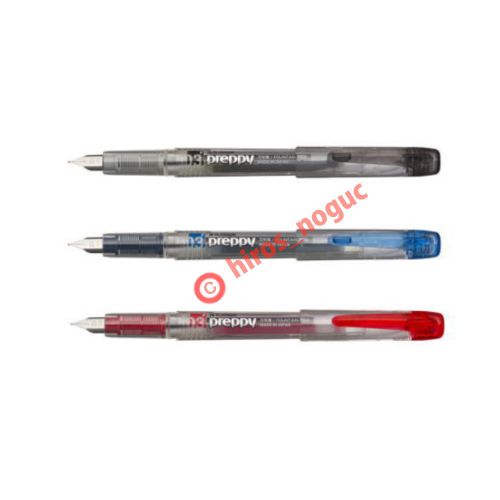 Platinum Fountain Pen, Preppy (PPQ-200), 0.3mm Fine Nib, 3 colors set