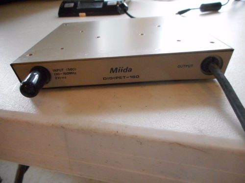 Vintage Takeda Riken Miida Digipet 160 Frequency Converter