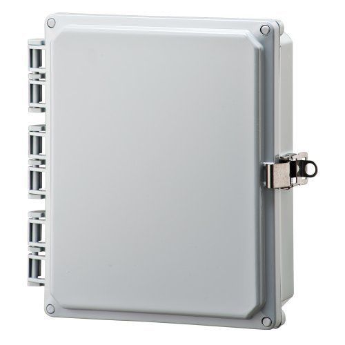 Integra H10082HLL Premium Line Enclosure  Hinged  Locking Latch Cover  Opaque Co