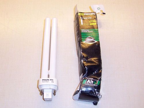 Philips PL-C 26W/841/4P Compact Fluorescent Lamp/Bulb, 42W 4 Pin GX24q-3, NOS