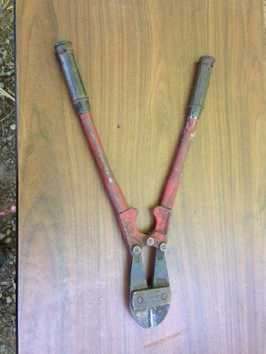 H.K.Porter 18 &#034; Hard Cable/Bolt Cutter No. 0 - 1/4&#034; to 3/8&#034; capacity