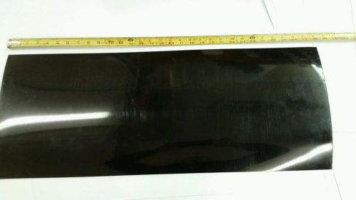 BLACK ABS MACHINABLE PLASTIC SHEET .060&#034; X 24&#034; X 30&#034; SMOOTH FINISH