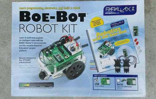 Parallax Boe-Bot Robot Kit version usb