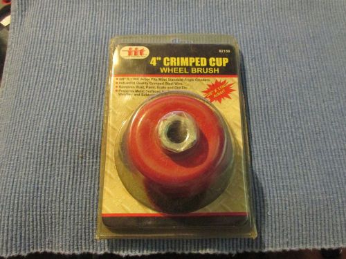 Wire brush 4in. cup grinder
