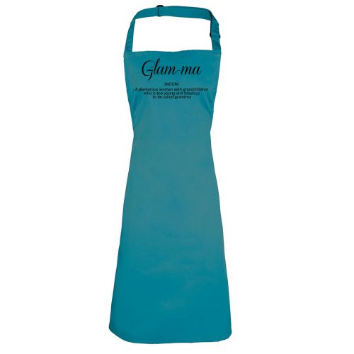 Glam-Ma Apron Catering Chefwear Granny Nan Mothers Day Gift TS353