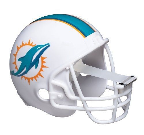 Scotch magic tape dispenser, miami dolphins football helmet with 1 roll of 3/4 x for sale