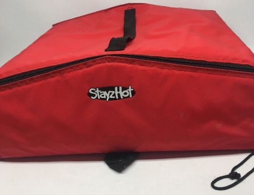 StayzHot Insulated Thermal Pizza Food Delivery Bag 16&#034; x 15&#034; x 7&#034;