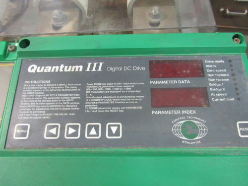 QUANTUM III - DIGITAL DC DRIVE- FOR PARTS OR NOT WORKING - FREE SHIPPING