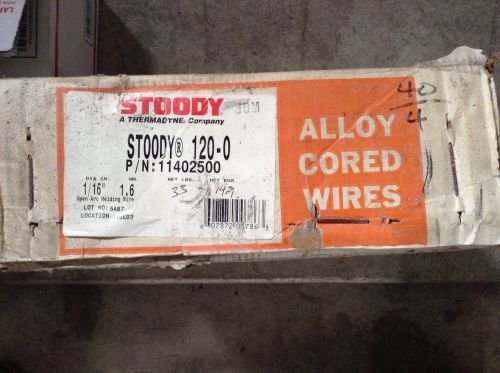 Stoody 120-0 p/n:11402500 dia in 1/16 inches 1.6 mm upc 6078720078 for sale