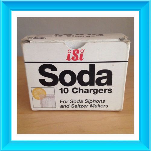 Soda Chargers for Siphons/Seltzer Makers