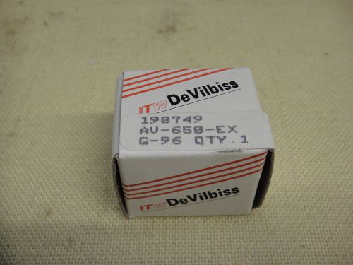 DEVILBISS AV-650-EX (G-96) Fluid Tip and Gasket