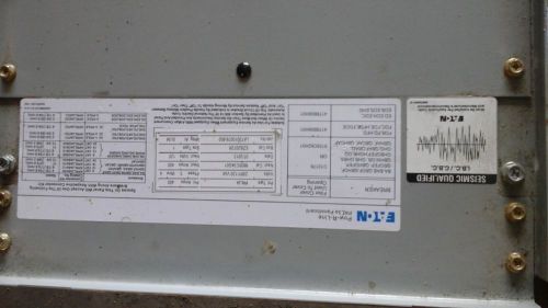 Eaton pow-r-line panel with 10 (one broken)  included breakers for sale