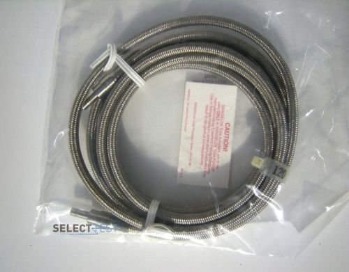 Swagelok ss-4bht-120 braided teflon hose, 1/4&#034; connection, 119&#039;&#039; long (ref:808) for sale