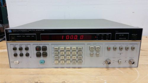 HP 3325A SYNTHESIZER/FUNCTION GENERATOR WITH HP-IB &amp; OPTION 1