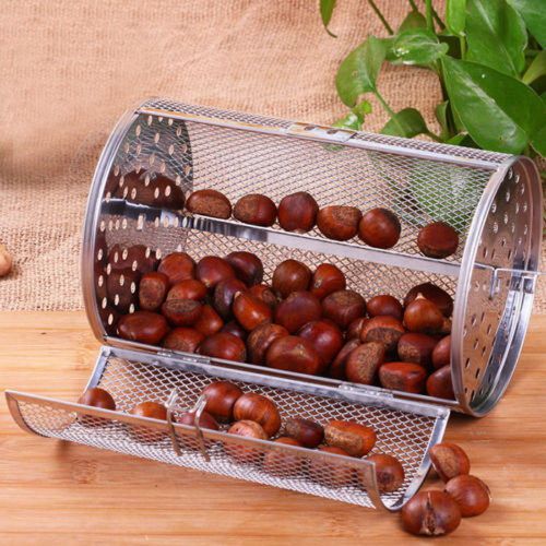 12x20.3cm capacity green coffee beans peanut bbq rotisserie roaster drum oven hs for sale