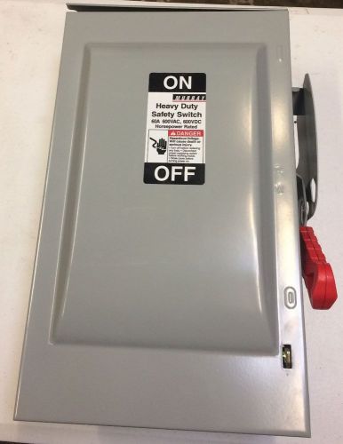 Eaton Fusible Safety Switch / Disconnect 60A 600V