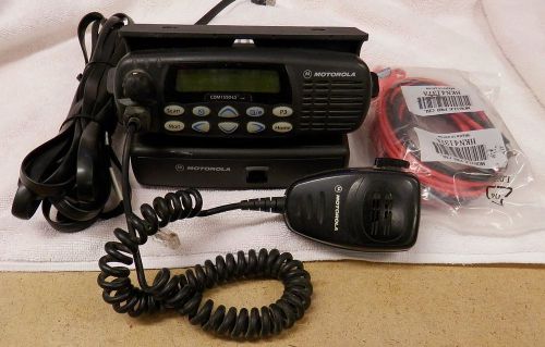 Motorola cdm1550ls aam25rhf9dp6an uhf mobile radio with remote kit for sale