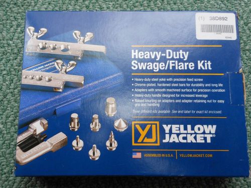 Yellow jacket 60440 - heavy duty flaring &amp; swaging kit 3/16&#034; to 3/4&#034; od tubing for sale