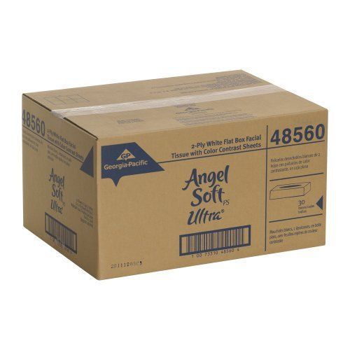 Georgia Pacific Angel Soft ps Ultra 48560 White Premium Facial Tissue 30 es