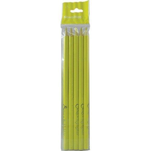 Gospitality Yellow Dry Highlighters Pack of 5