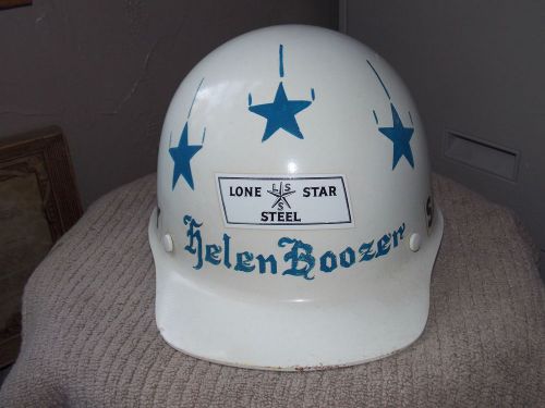 Lone star steel lss  msa skullgard hard hat fiberglass safety helmet for sale