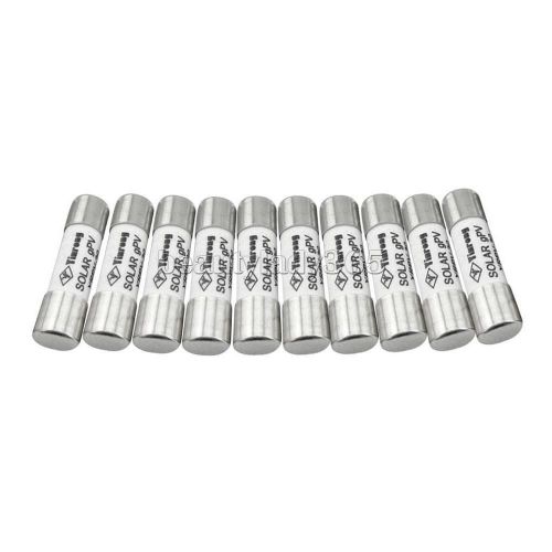 10 x 1000vdc fusible safety solar pv explosion-proof fuse 15a silver for sale