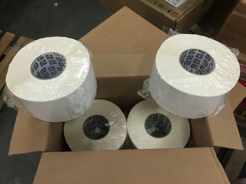 Zebra z-ultimate 2000 thermal labels (4&#034;x2&#034;) - 2950 per roll (4 rolls) 10002634 for sale