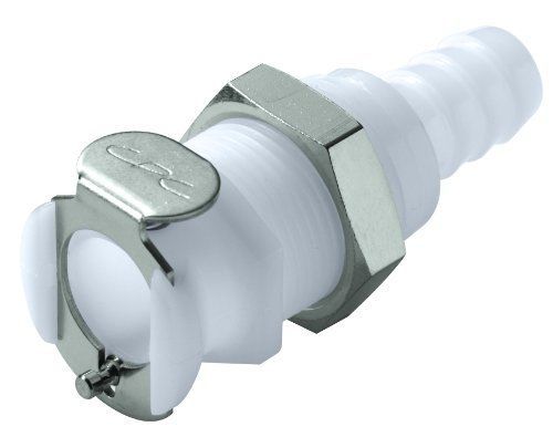Colder Products Company Colder PMCD1602 Acetal Tube Fitting, Coupler, Shutoff,
