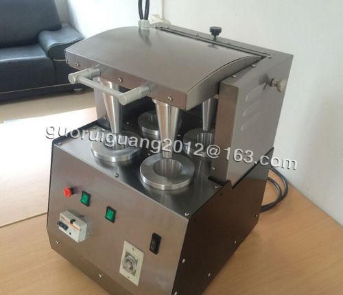 Free shipping 4 pcs stainless steel pizza cone machine,pizza cone maker machine