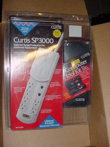Curtis SP 3000 Surge Protector and Computer Tool Kit, NIB
