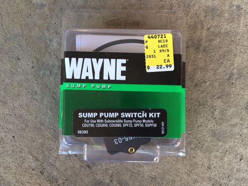 Wayne SUBMERSIBLE SUMP PUMP REPLACEMENT SWITCH KIT #56395