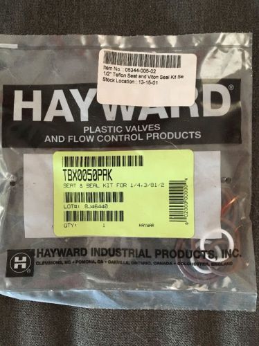 New hayward tbx0050pak 1/2&#034; teflon seat &amp; seal kit for 1/4&#034;, 3/8&#034;, 1/2&#034; for sale