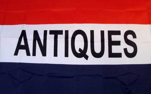 Antiques Flag 3&#039; X 5&#039; Deluxe Indoor Outdoor Business Banner